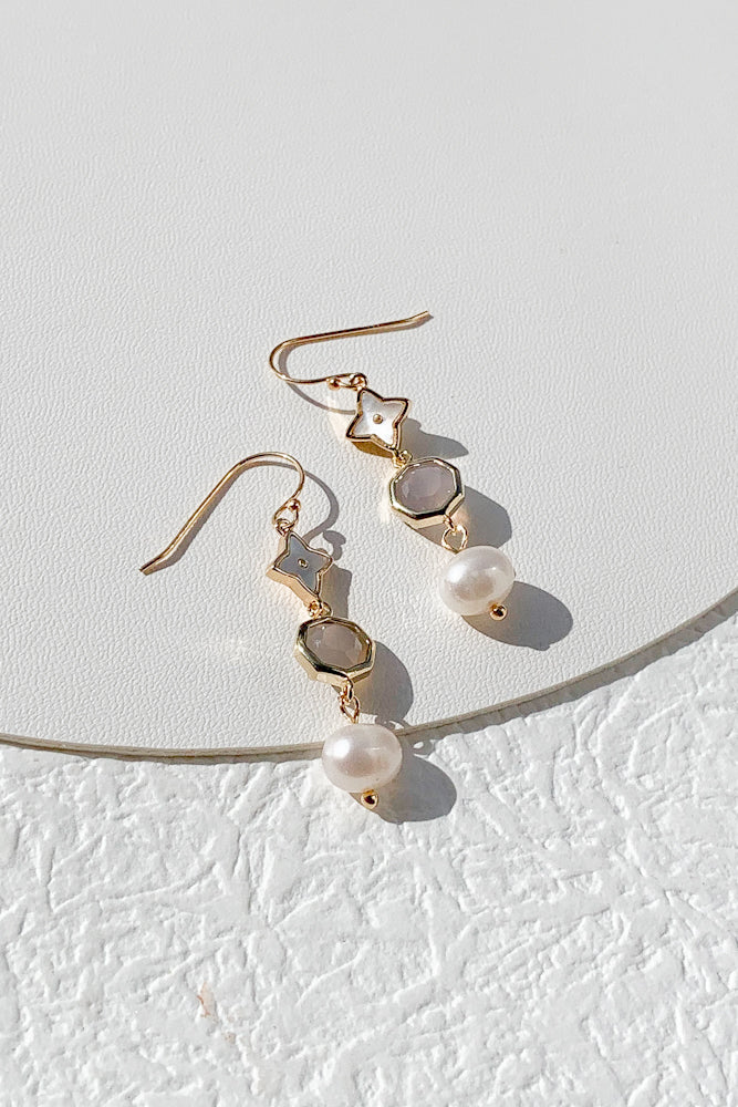 Load image into Gallery viewer, Creola Drop Earrings
